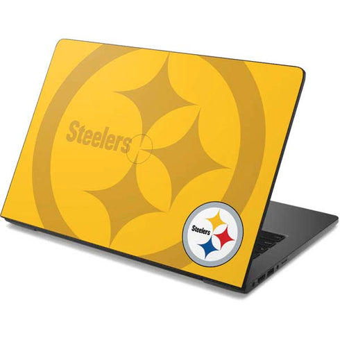 NFL Pittsburgh Steelers Double Vision Dell Chromebook Skin