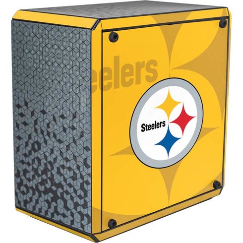 NFL Pittsburgh Steelers Double Vision Cooler Master MasterBox Q300L Mini Tower Skin