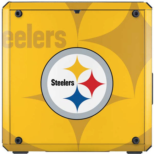 NFL Pittsburgh Steelers Double Vision Cooler Master MasterBox Q300L Mini Tower Skin