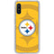 NFL Pittsburgh Steelers Double Vision Galaxy A10e Clear Case