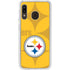 NFL Pittsburgh Steelers Double Vision Galaxy A20 Clear Case