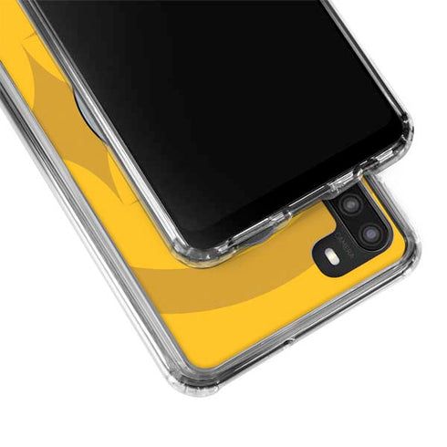 NFL Pittsburgh Steelers Double Vision Galaxy A21 Clear Case