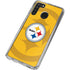 NFL Pittsburgh Steelers Double Vision Galaxy A21 Clear Case