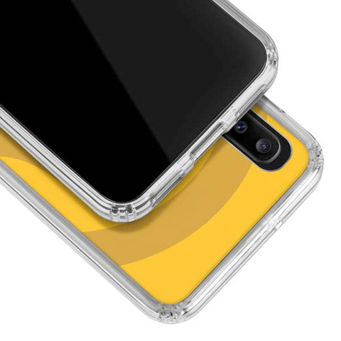 NFL Pittsburgh Steelers Double Vision Galaxy A30 Clear Case