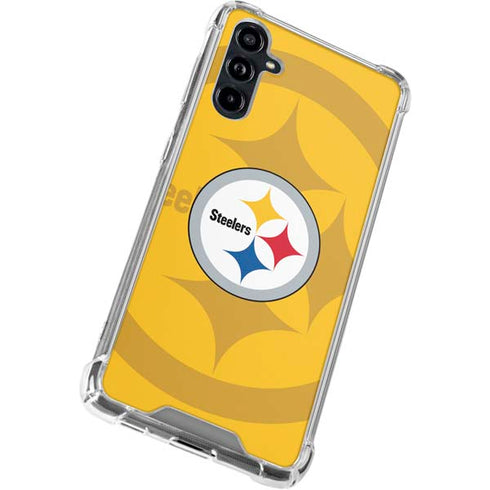NFL Pittsburgh Steelers Double Vision Galaxy A54 5G Clear Case