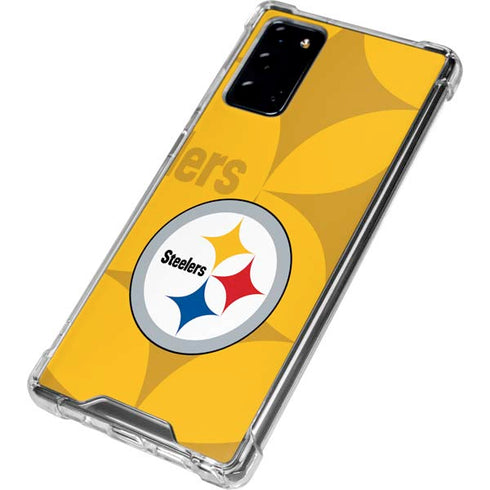 NFL Pittsburgh Steelers Double Vision Galaxy Note20 5G Clear Case
