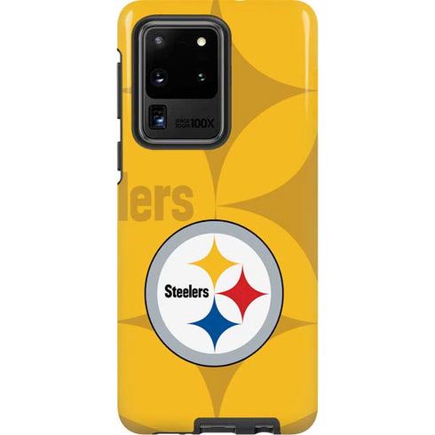 NFL Pittsburgh Steelers Double Vision Galaxy S20 Ultra 5G Pro Case