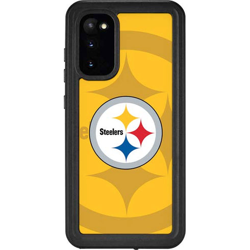 NFL Pittsburgh Steelers Double Vision Galaxy S20 Waterproof Case