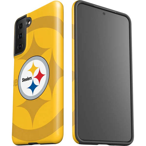 NFL Pittsburgh Steelers Double Vision Galaxy S21 FE Pro Case