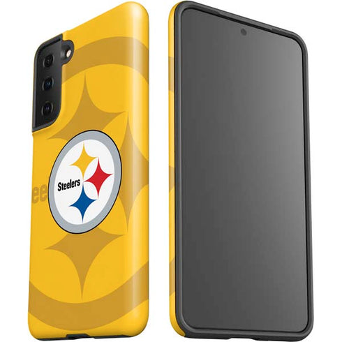 NFL Pittsburgh Steelers Double Vision Galaxy S21 Plus 5G Pro Case