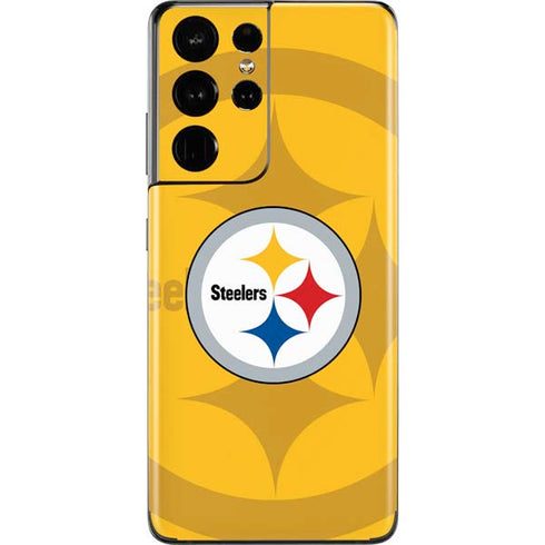 NFL Pittsburgh Steelers Double Vision Galaxy S21 Ultra 5G Skin