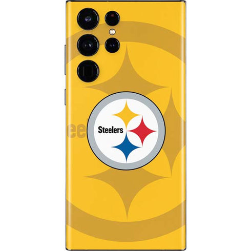 NFL Pittsburgh Steelers Double Vision Galaxy S22 Ultra Skin