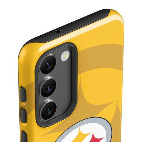 NFL Pittsburgh Steelers Double Vision Galaxy S23 Plus Pro Case