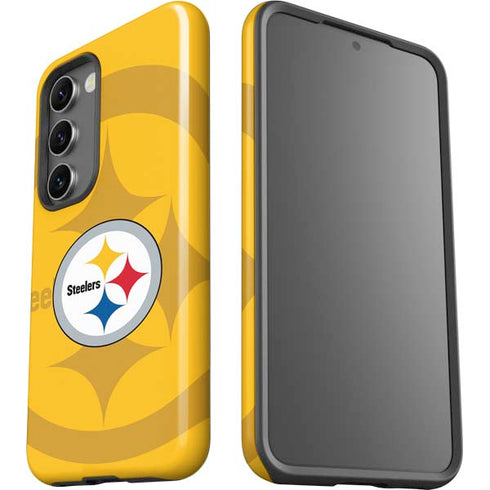 NFL Pittsburgh Steelers Double Vision Galaxy S23 Plus Pro Case