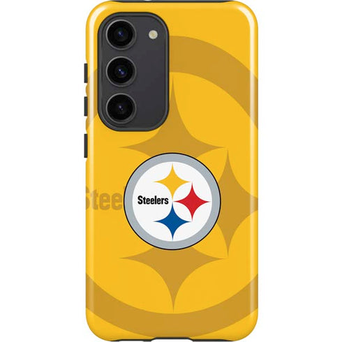 NFL Pittsburgh Steelers Double Vision Galaxy S23 Pro Case
