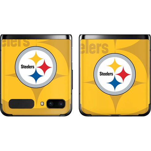 NFL Pittsburgh Steelers Double Vision Galaxy Z Flip Skin