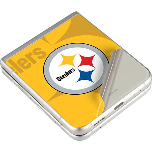 NFL Pittsburgh Steelers Double Vision Galaxy Z Flip3 5G Skin