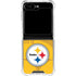 NFL Pittsburgh Steelers Double Vision Galaxy Z Flip5 5G Clear Case