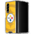 NFL Pittsburgh Steelers Double Vision Galaxy Z Fold4 5G Clear Case