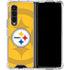 NFL Pittsburgh Steelers Double Vision Galaxy Z Fold4 5G Clear Case