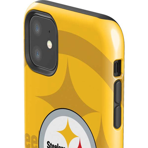 NFL Pittsburgh Steelers Double Vision iPhone 11 Impact Case