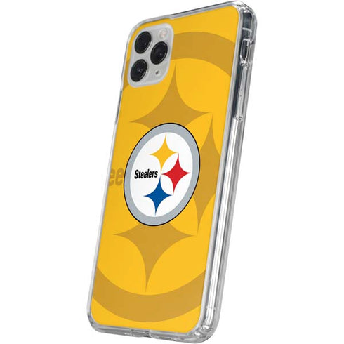 NFL Pittsburgh Steelers Double Vision iPhone 11 Pro Clear Case