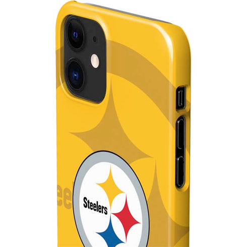 NFL Pittsburgh Steelers Double Vision iPhone 12 Mini Lite Case