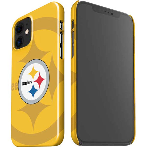 NFL Pittsburgh Steelers Double Vision iPhone 12 Mini Lite Case