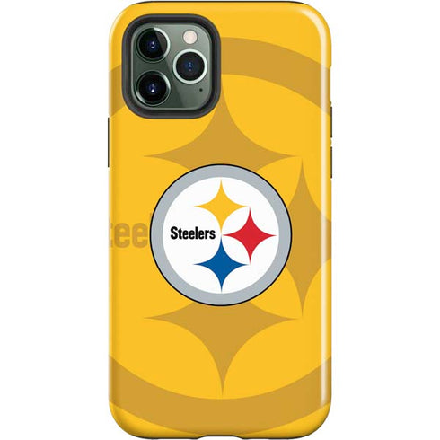 NFL Pittsburgh Steelers Double Vision iPhone 12 Pro Impact Case