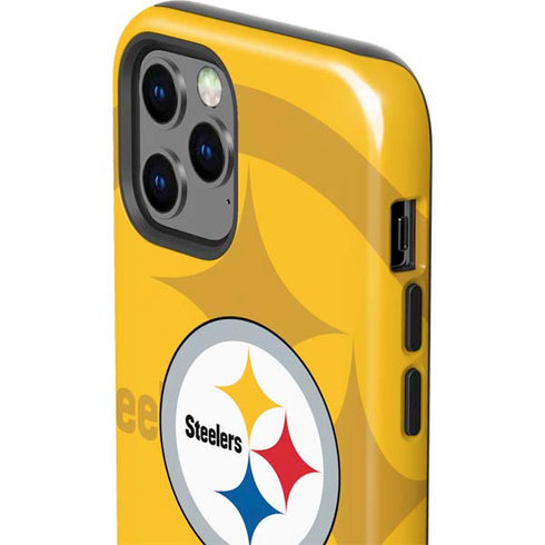 NFL Pittsburgh Steelers Double Vision iPhone 12 Pro Impact Case