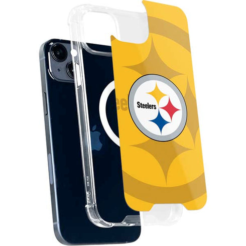 NFL Pittsburgh Steelers Double Vision iPhone 13 MagSafe Case
