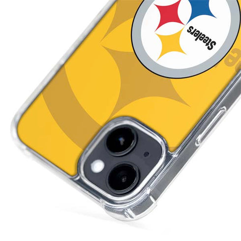 NFL Pittsburgh Steelers Double Vision iPhone 13 MagSafe Case