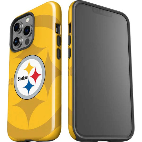 NFL Pittsburgh Steelers Double Vision iPhone 15 Pro Impact Case