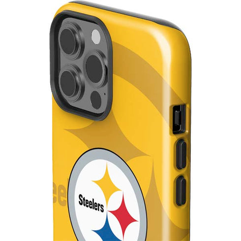 NFL Pittsburgh Steelers Double Vision iPhone 15 Pro Max Impact Case