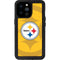 NFL Pittsburgh Steelers Double Vision iPhone 14 Pro Max Waterproof Case