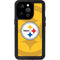 NFL Pittsburgh Steelers Double Vision iPhone 14 Pro Waterproof Case