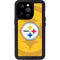 NFL Pittsburgh Steelers Double Vision iPhone 15 Pro Waterproof Case
