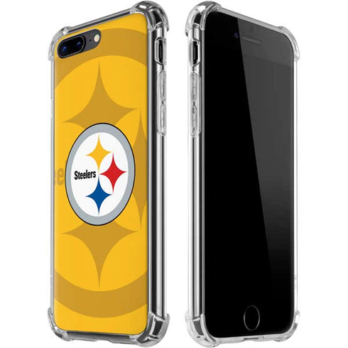NFL Pittsburgh Steelers Double Vision iPhone 7/8 Plus Clear Case