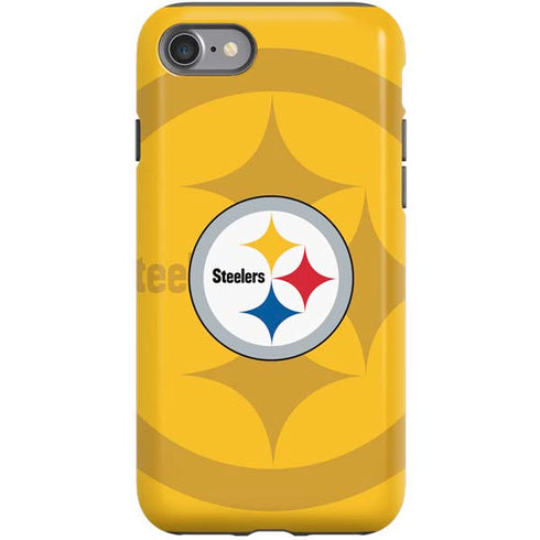 NFL Pittsburgh Steelers Double Vision iPhone SE (2nd & 3rd Gen) Pro Case