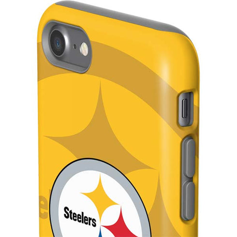 NFL Pittsburgh Steelers Double Vision iPhone SE (2nd & 3rd Gen) Pro Case