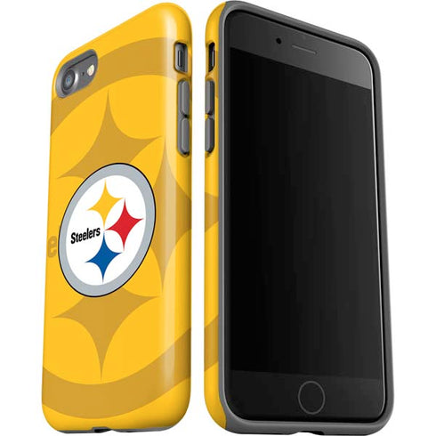 NFL Pittsburgh Steelers Double Vision iPhone SE (2nd & 3rd Gen) Pro Case