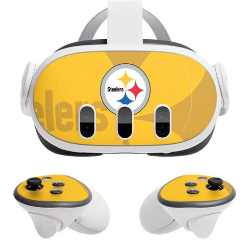 NFL Pittsburgh Steelers Double Vision Meta Quest 3 Skin