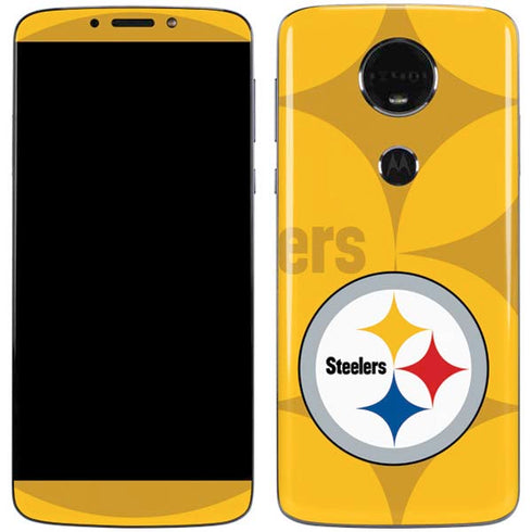 NFL Pittsburgh Steelers Double Vision Moto E5 Plus Skin