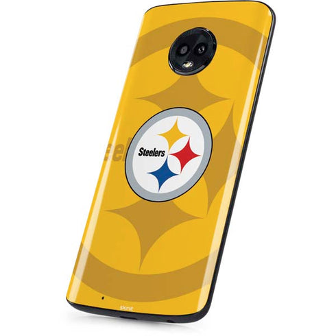 NFL Pittsburgh Steelers Double Vision Moto G6 Skin