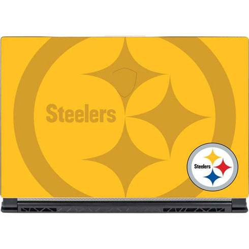 NFL Pittsburgh Steelers Double Vision MSI GS65 Stealth Laptop Skin