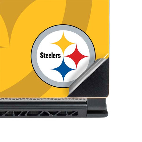 NFL Pittsburgh Steelers Double Vision MSI GS65 Stealth Laptop Skin
