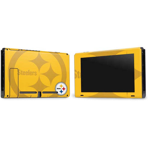 NFL Pittsburgh Steelers Double Vision Nintendo Switch Bundle Skin
