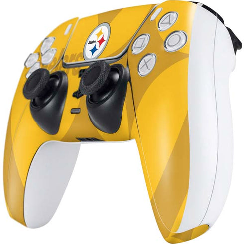 NFL Pittsburgh Steelers Double Vision PS5 Controller Skin