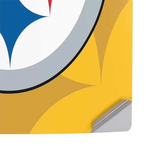 NFL Pittsburgh Steelers Double Vision PS5 Slim Digital Edition Console Skin