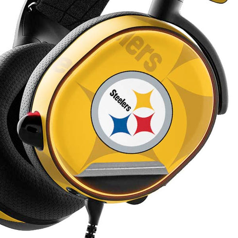 NFL Pittsburgh Steelers Double Vision SteelSeries Arctis 5 Skin